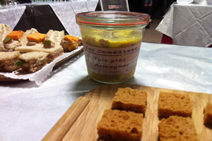 foie gras comédiens