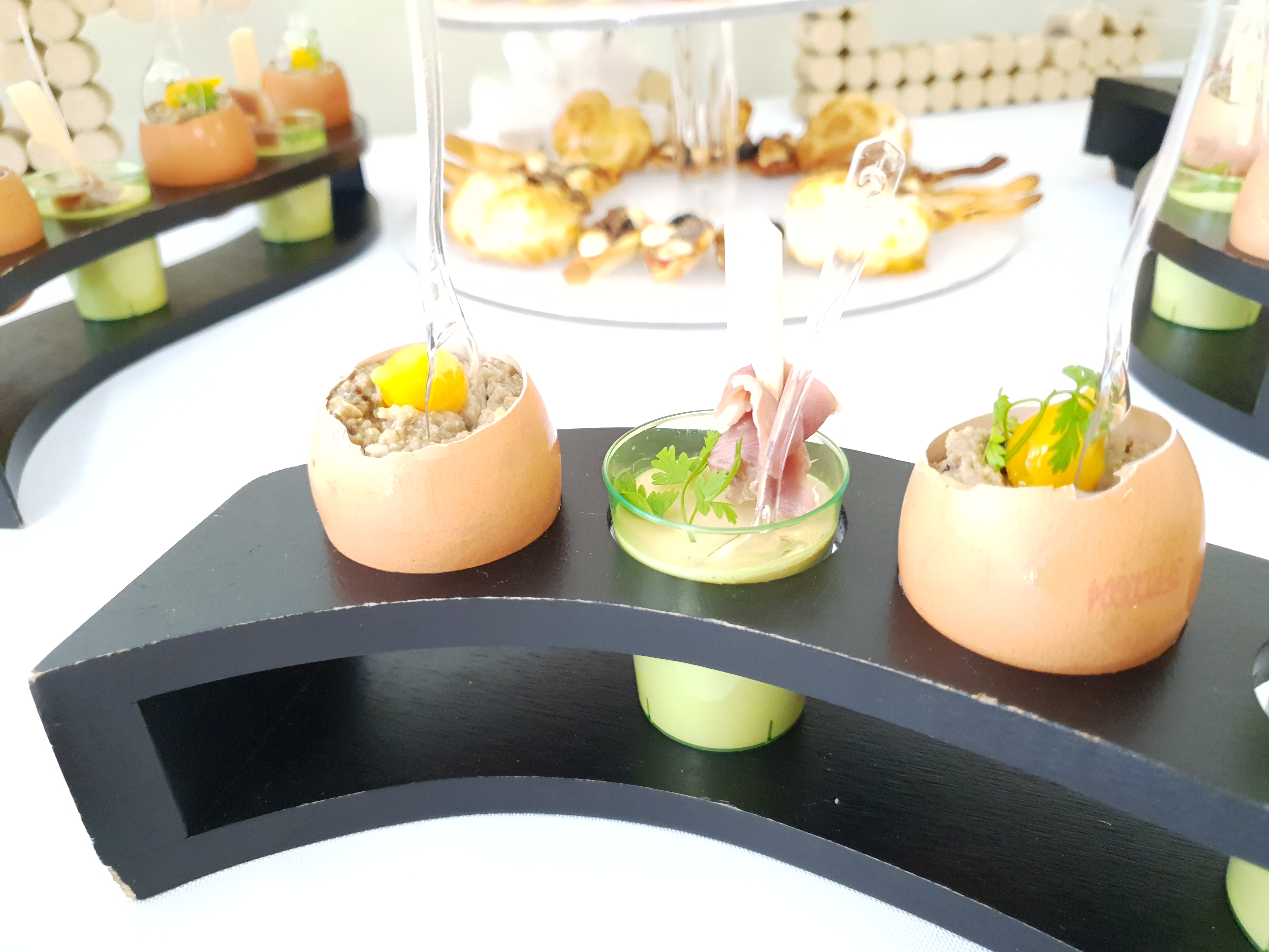 Oeufs brouillés à la brandade de morue